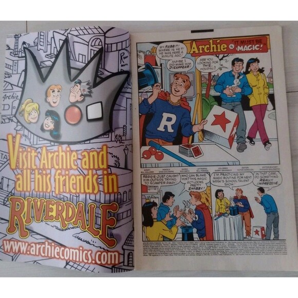 Archie #516 Vintage January 2002 "It Must Be Magic" VGUC Children's Book - Picture 2 of 5